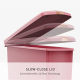 Simplehuman slim pedal bin blush pink 40 litre - British product