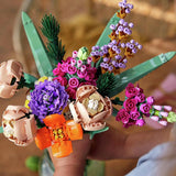 LEGO flower bouquet for adults 756 pieces, imported from the UK