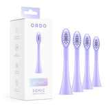 Ordo Sonic Brush Head Violet 4 Pack Brush Heads