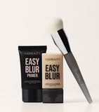 Huda Beauty easy blur makeup brush in two sizes, UK version