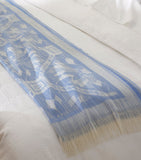 Pratesi silk-cotton-linen throw 150x180cm, UK version