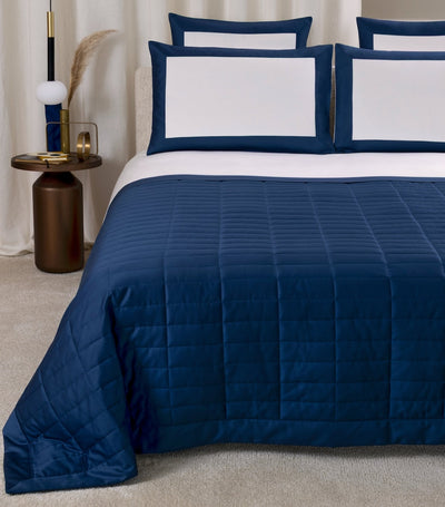 Harrods Frette Rectangular Light Bold Quilt 270cm x 260cm- Buy online at McGrocer