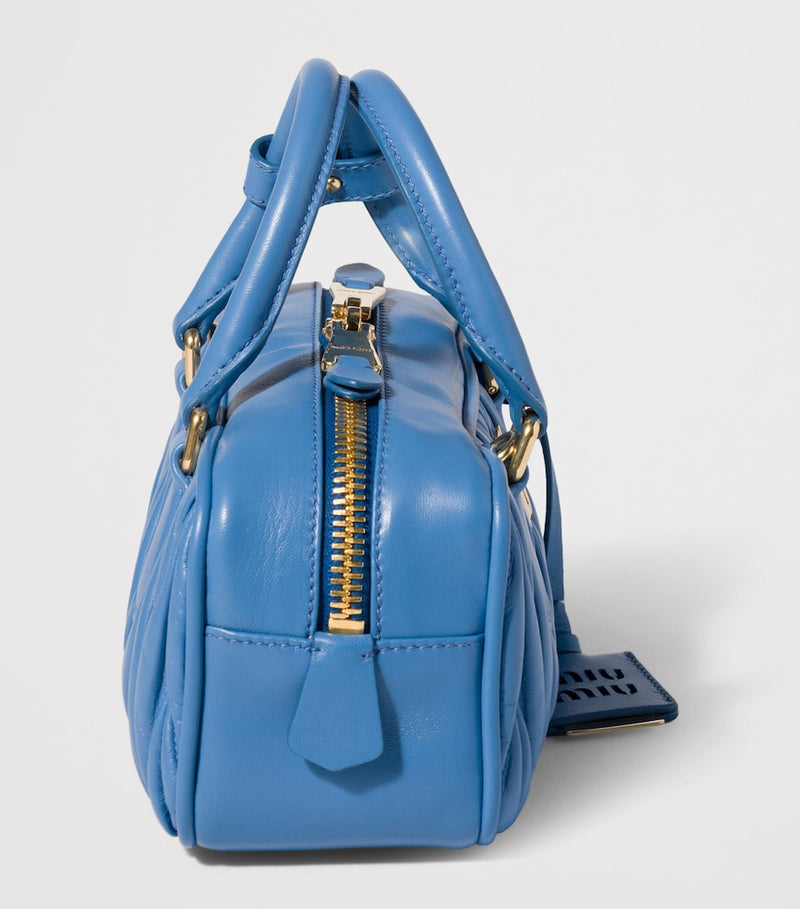 Miu Miu Arcadie top-handle bag in nappa leather, UK version