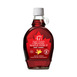 Holland & Barrett 47° North Canadian Organic Maple Syrup Single Source Grade A Dark Robust 250g- Buy online at McGrocer