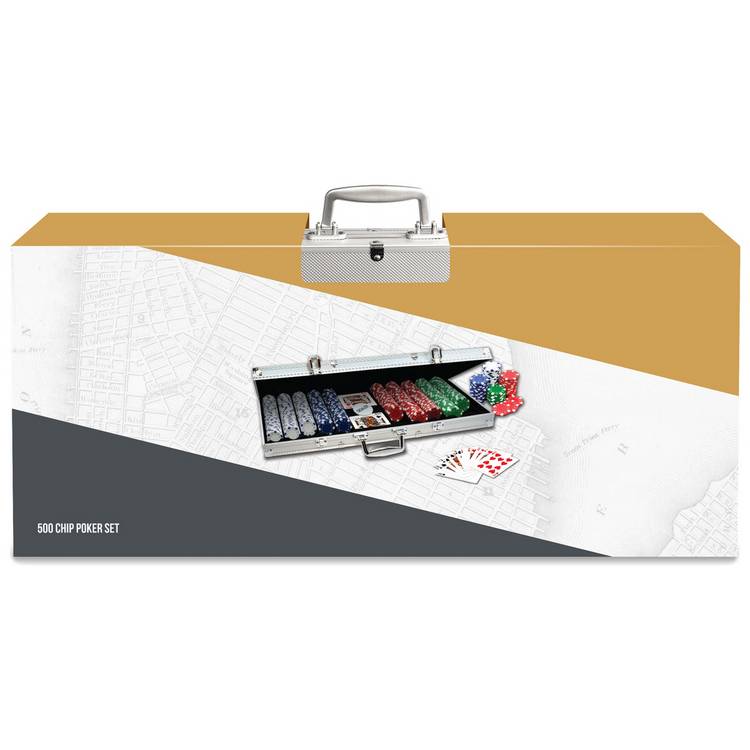 ProPoker professional poker set 500 chip, UK version