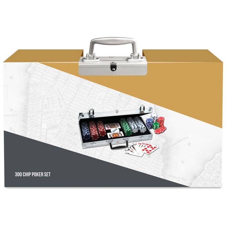 ProPoker Professional 300 chip poker set (British brand)