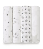 Aden & Anais baby swaddle Twinkle Swaddles set of 4, imported from the UK