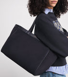 ANINE BING medium suede Rio tote bag with leather accents, UK version