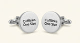 Cartier Double C cufflinks sterling silver, imported from the UK