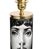 Fornasetti Small Silenzio lamp base 28cm - British product