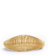 Harrods Alaïa Gold-Tone Spiral Bracelet- Buy online at McGrocer