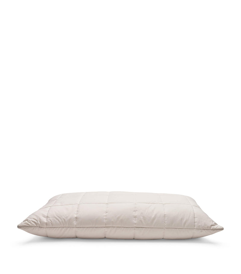 Vispring adjustable wool-filled pillow 90cm x 50cm (British brand)