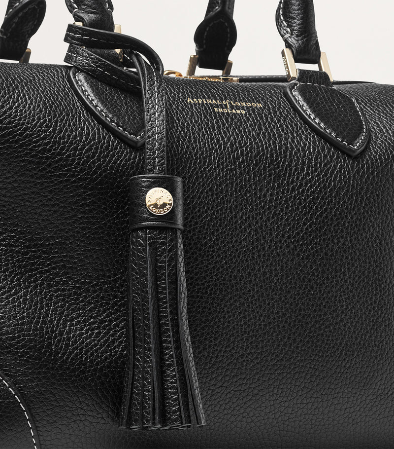 Aspinal of London Hudson bowling bag leather midi, UK version