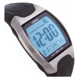 Lorus men's digital watch black resin strap, imported from the UK