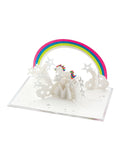 Hallmark birthday card 3D pop-up unicorn design (British brand)
