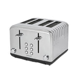 Argos Cookworks Pyramid 4 Slice Toaster - Stainless Steel- Buy online at McGrocer
