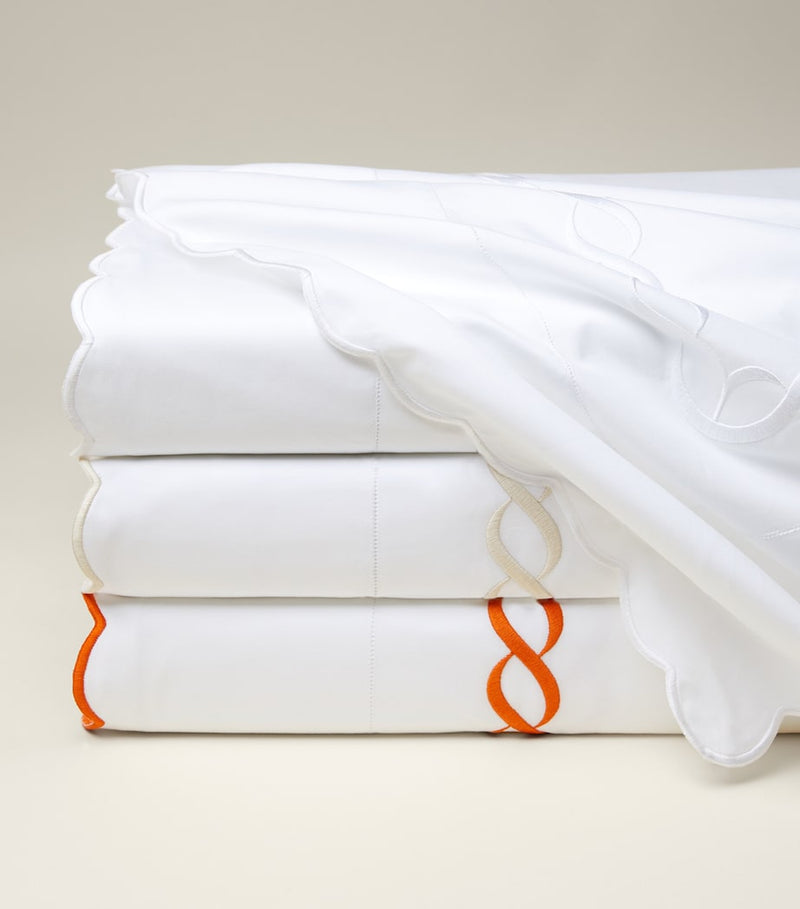 Pratesi Treccia Egyptian cotton flat sheet king size - British product