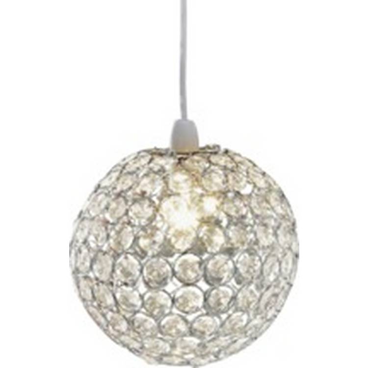 Argos Home clear beaded orb lampshade 25cm - British product