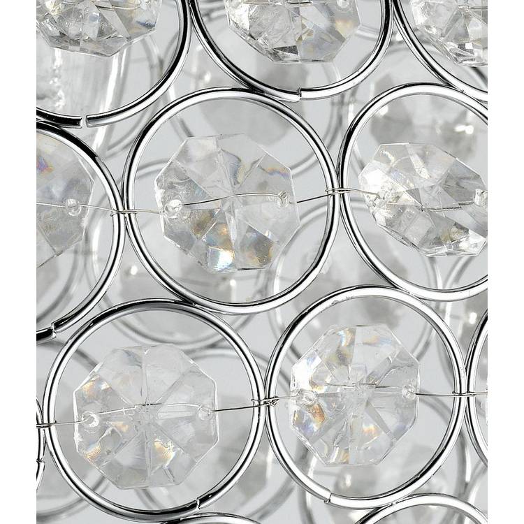 Argos Home clear beaded orb lampshade 25cm - British product