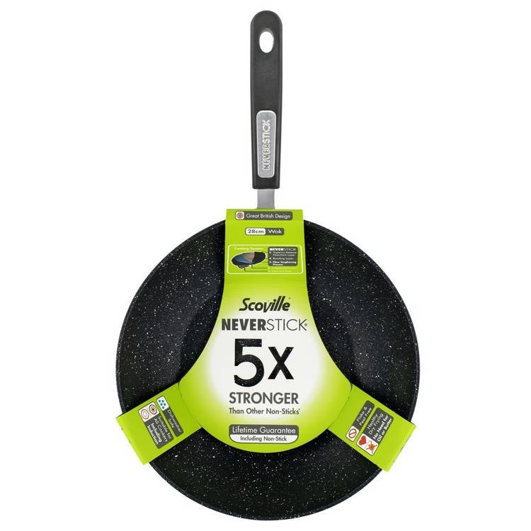 Scoville Neverstick 28cm wok (British brand)