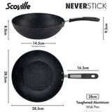 Scoville Neverstick 28cm wok (British brand)