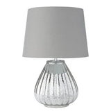 Argos Home Imogen Mercury table lamp with grey shade, UK version