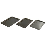 Argos Home baking tray set 3 piece steel non-stick (British brand)