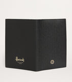 Harrods leather passport holder with slip pockets, imported from the UK