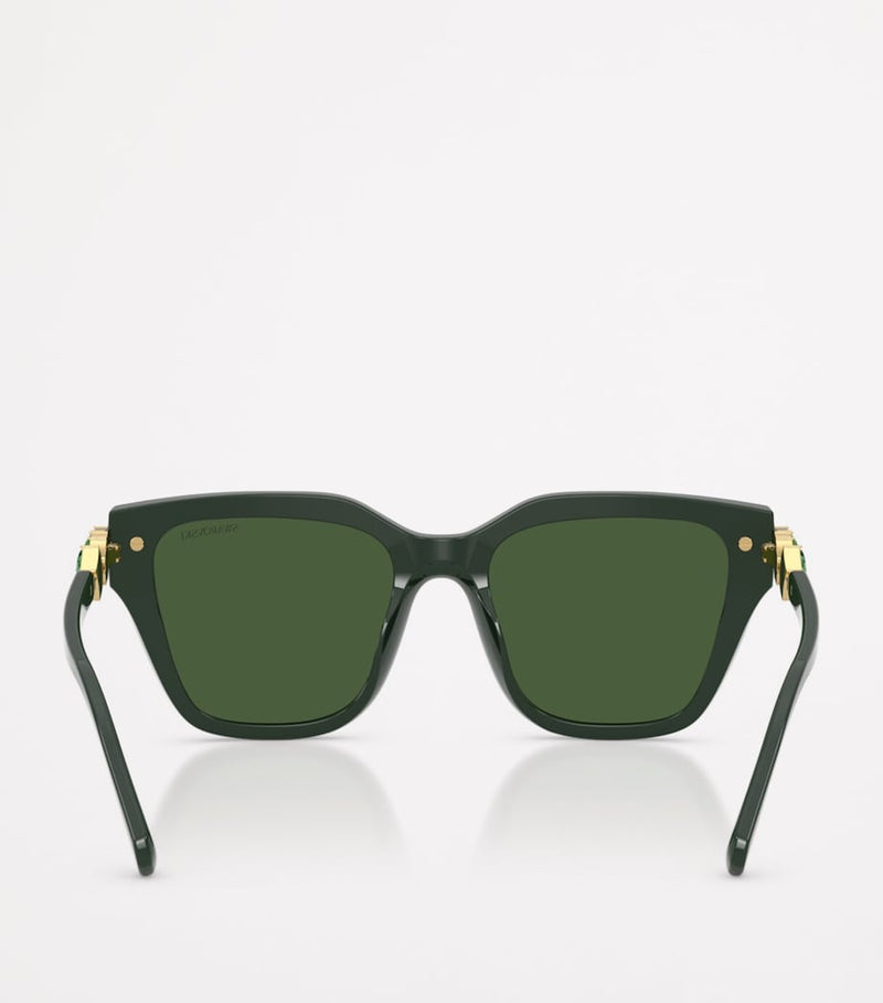 Swarovski acetate oversized SK6041 sunglasses, imported from the UK