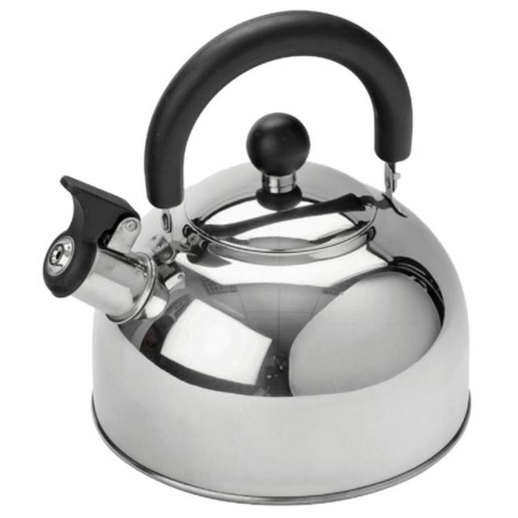 Vango stainless steel camping kettle 2 litre, imported from the UK