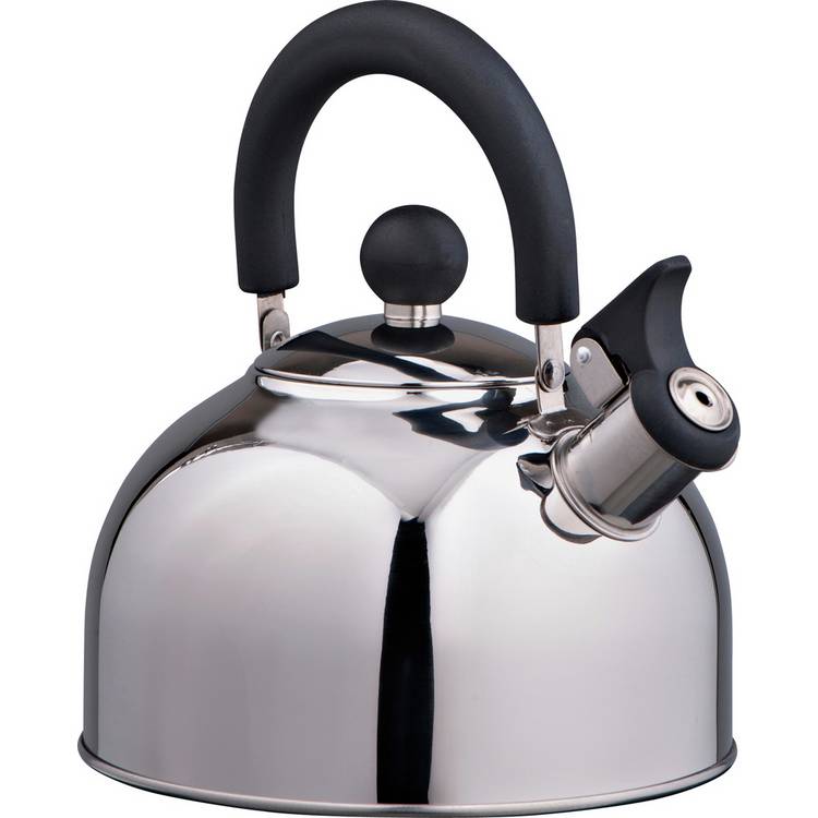 Vango stainless steel camping kettle 2 litre, imported from the UK