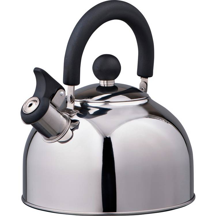 Vango stainless steel camping kettle 2 litre, imported from the UK