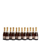 Harrods rosé champagne non-vintage case of 12 bottles (British brand)