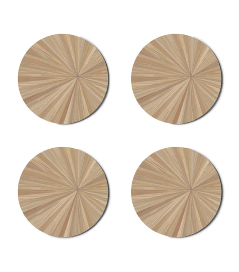 Hestia Soleil round coasters, UK version