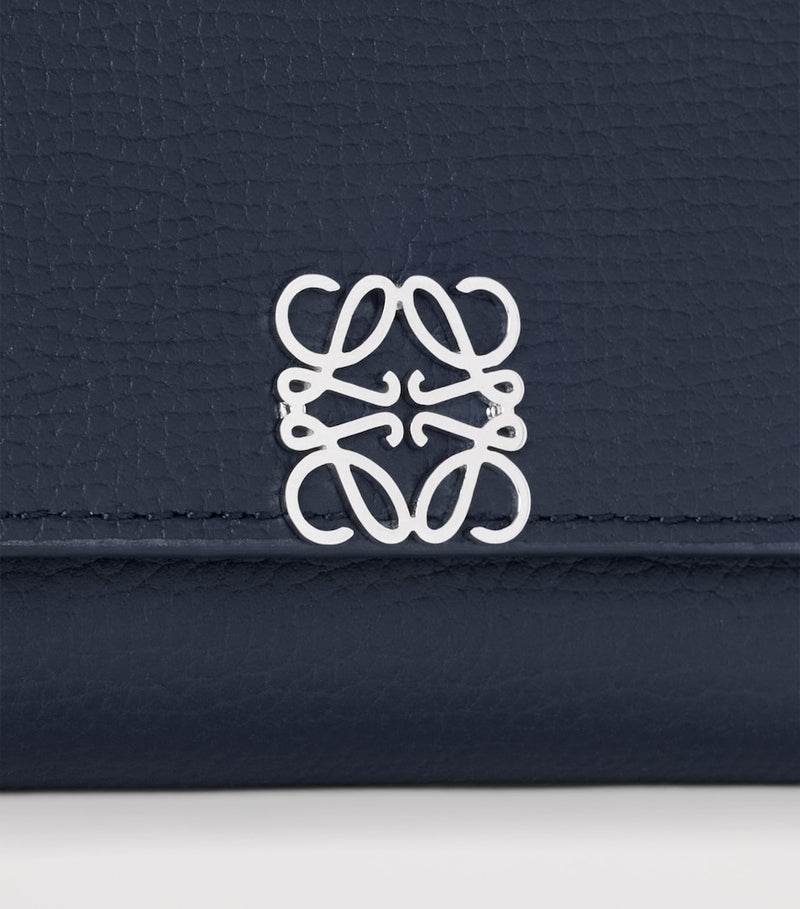 LOEWE small leather Anagram wallet calfskin - British product