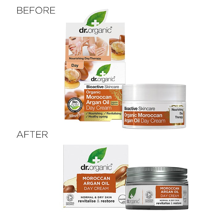 Dr Organic Moroccan Argan Oil Day Cream 50ml - McGrocer