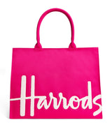Harrods Harrods Large Cotton Logo Tote Bag- Buy online at McGrocer
