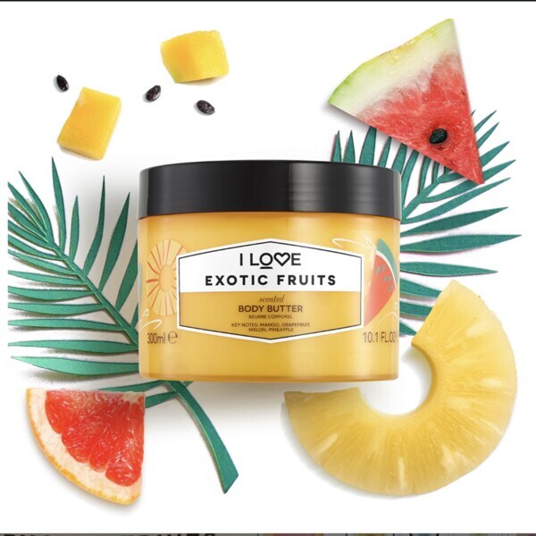 I Love Exotic Fruits Body Butter 300ml, UK version