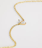 Emily P. Wheeler diamond Tilly necklace 18kt gold, UK version