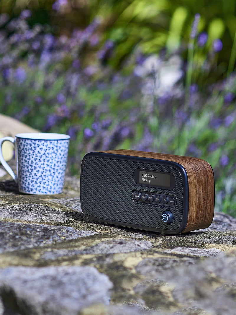 VQ Dexter DAB/FM radio walnut finish, UK version