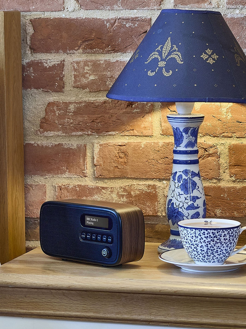 VQ Dexter DAB/FM radio walnut finish, UK version