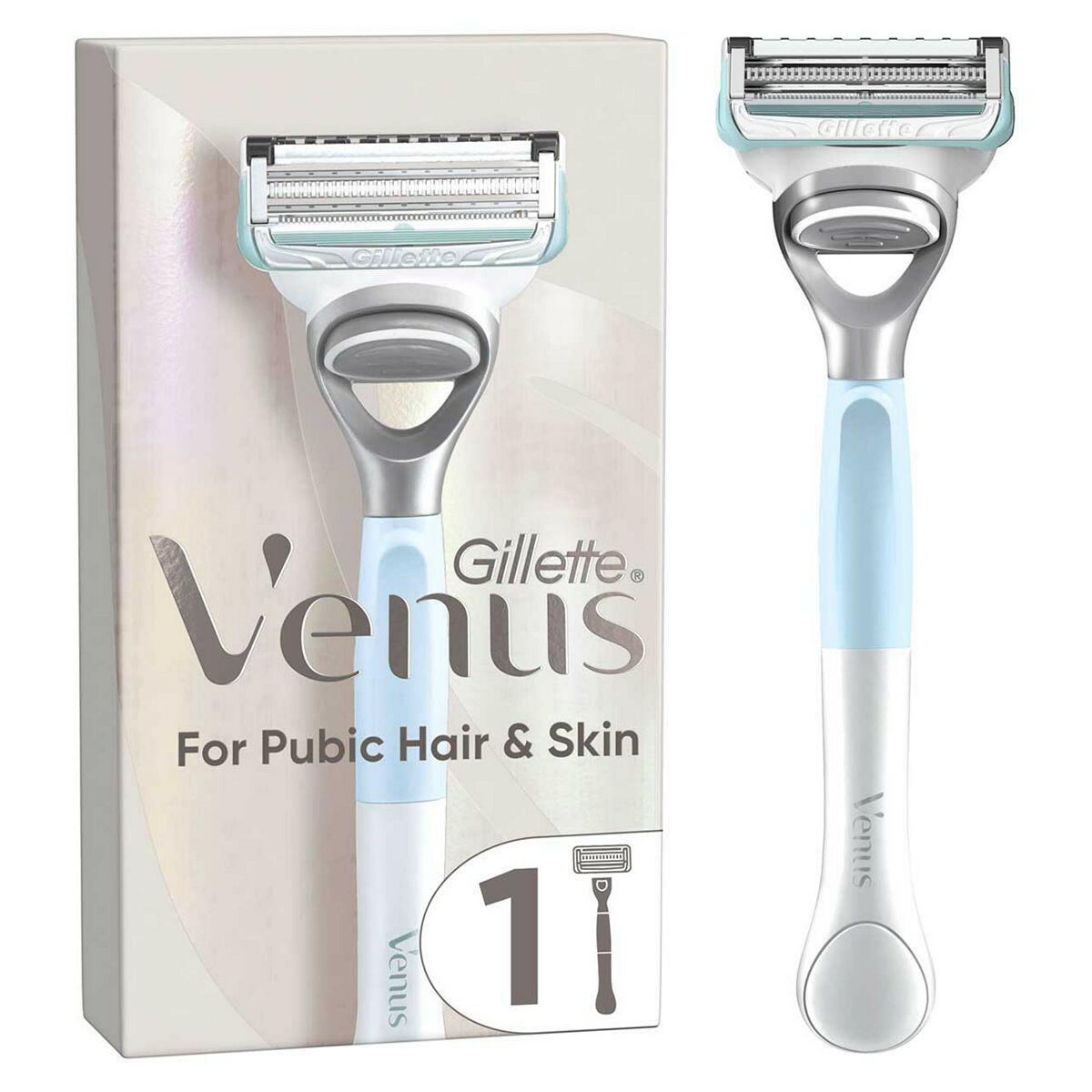 Venus For Pubic Hair & Skin Women's Razor - 1 Blade women's shaving Boots