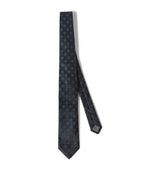 Harrods Brunello Cucinelli Silk Geometric Tie- Buy online at McGrocer