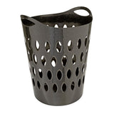 Argos Home laundry basket glitter black 55L (British brand)