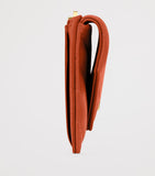 Saint Laurent Cassandre flap card holder H8cm, imported from the UK