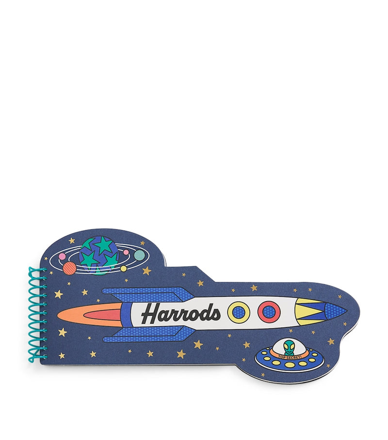 Harrods Pop Rocket notebook, imported from the UK