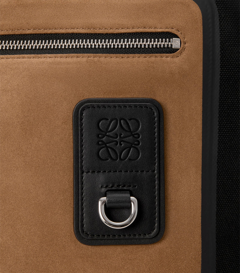 LOEWE calfskin-patch Flex tote bag, imported from the UK