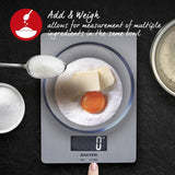 Salter digital kitchen scale 5kg stainless steel, imported from the UK