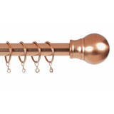 Argos Home rose gold extendable curtain pole 110-300cm (British brand)
