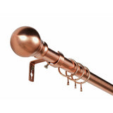 Argos Home rose gold extendable curtain pole 110-300cm (British brand)